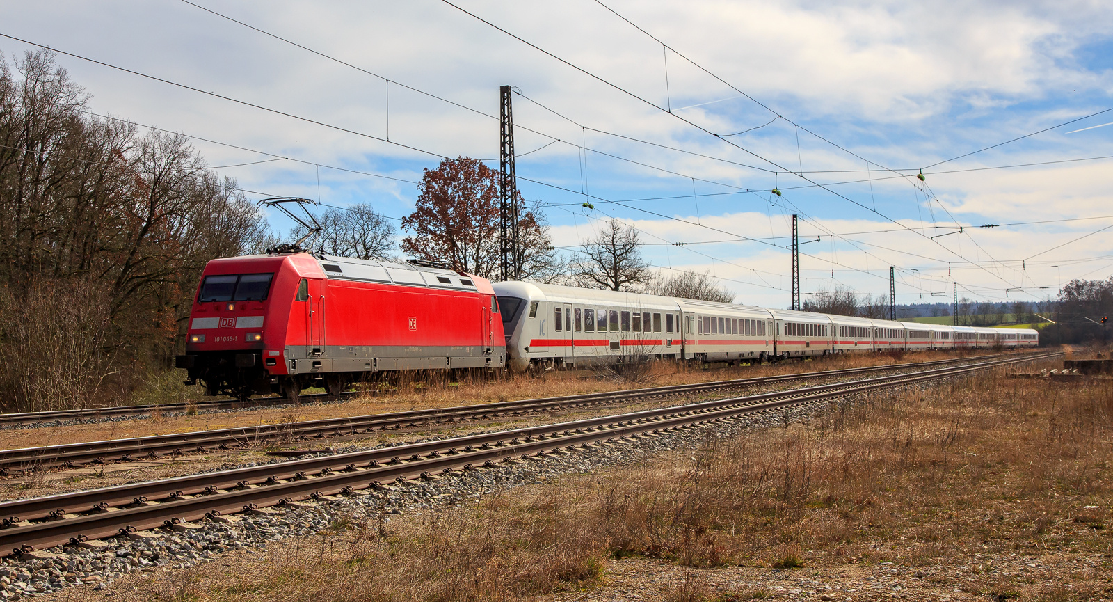 101er mit dem IC Königsee  - 2 -