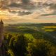 Festung Knigstein in der Abendsonne