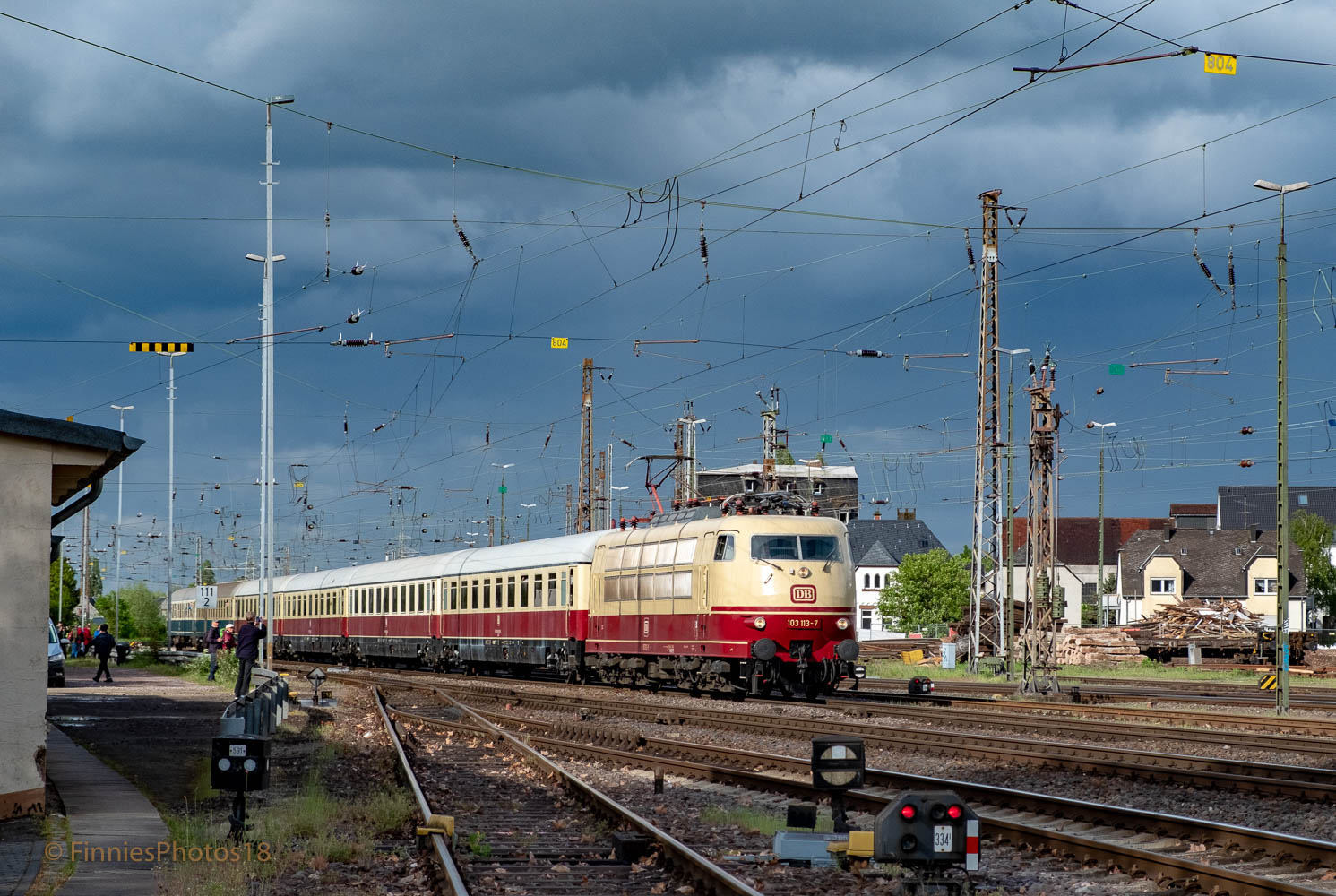 103 113 mit der TEE anfahrt Trier