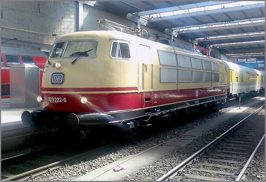 103 222 in München Hbf