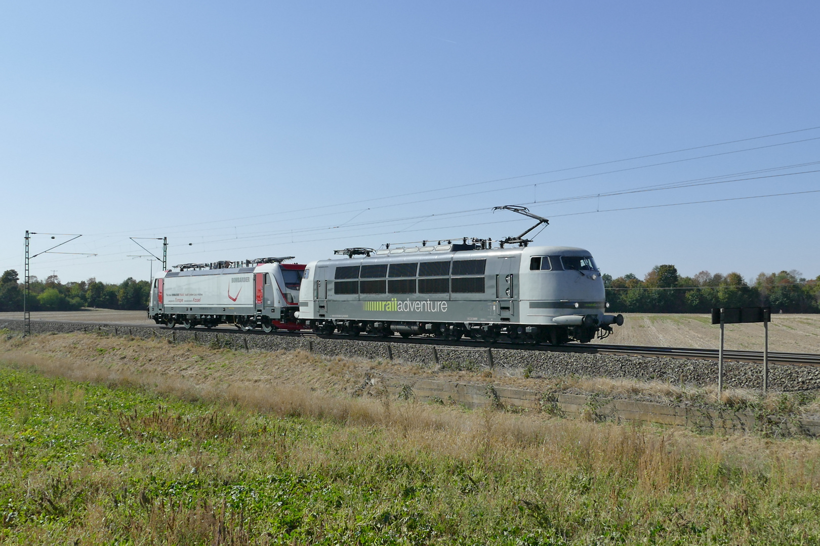 103 222/189 203 auf Main Neckar Bahn