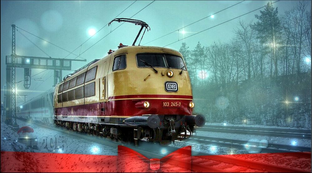 103 245-7 Fröhliche -Friedliche Weihnachten & ein Gesundes Neues Jahr 2015