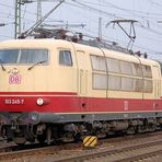 103 245 bei der Ausfahrt Bhf Lichtenfels 29_11_2008