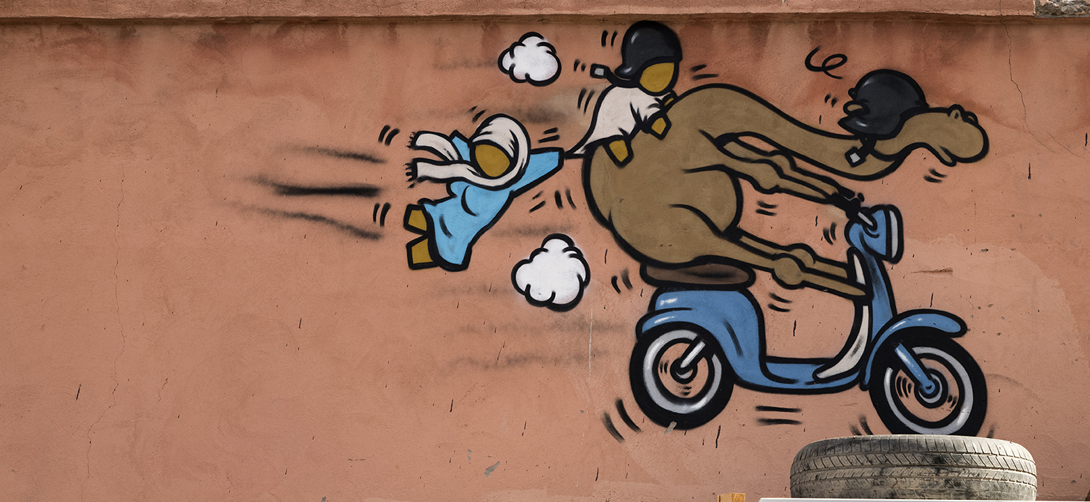 1031R Graffiti Marrakesch
