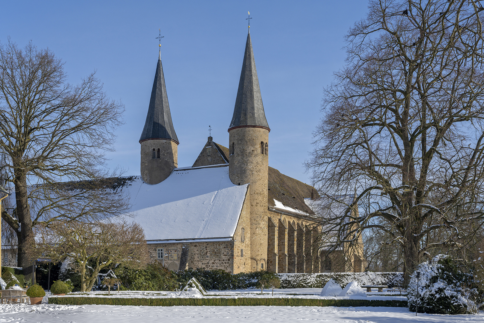 1041TZ Kloster Möllenbeck Winter Schnee