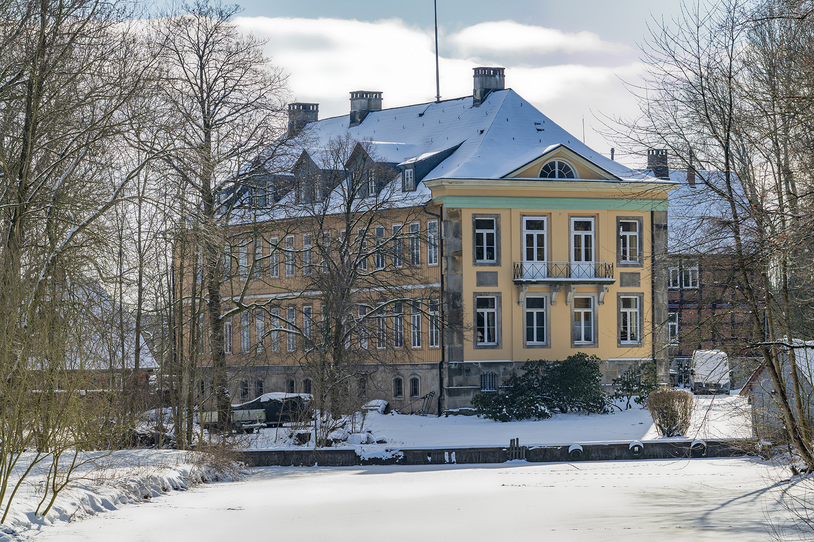 1055T Schloss Hagenburg Winter