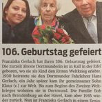 106. Geburtstag