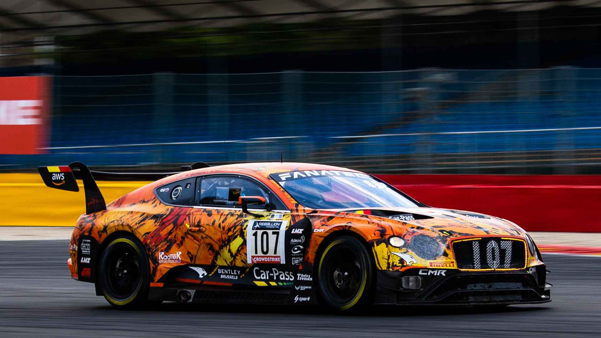 #107 Bentley Continental GT3 - Stéphane Lémeret