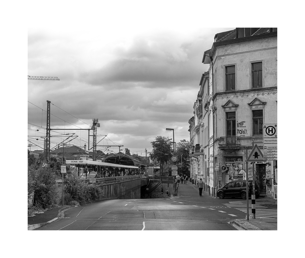 10.July 2018, Bonn, Herwarthstraße, Bonn Hbf