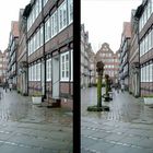 11 Unterschiede in einem Hamburg-Bild (X)