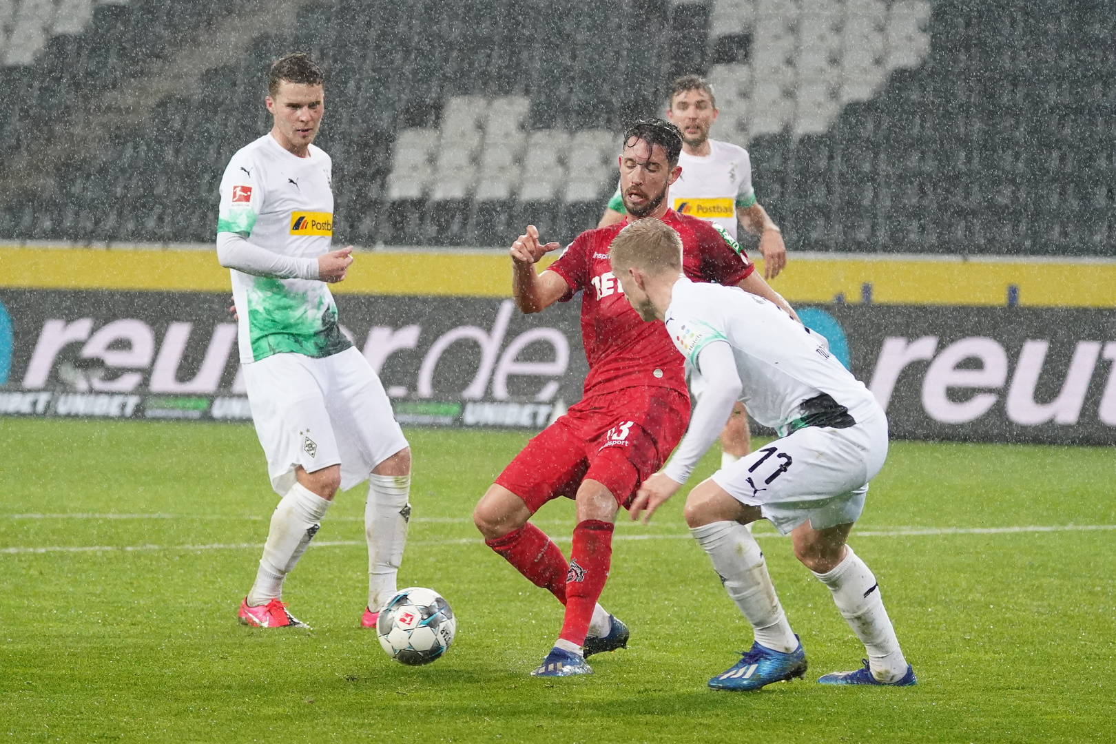 11.03.2020, Borussia Park , Mönchengladbach, GER, 1. FBL,  Borussia Mönchengladbach vs. 1. FC Köln,