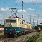 111 001-4+E03 001+103 235-8 in Hamburg Eidelstedt.