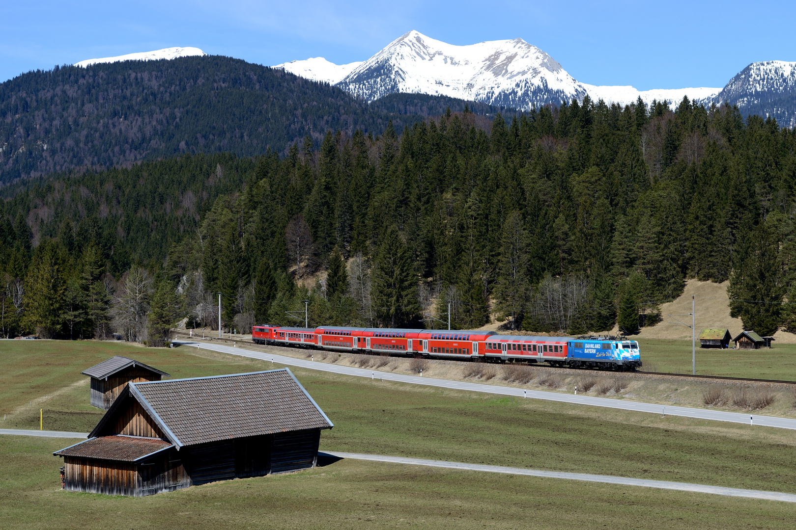 111 017 "Bahnland Bayern" Klais