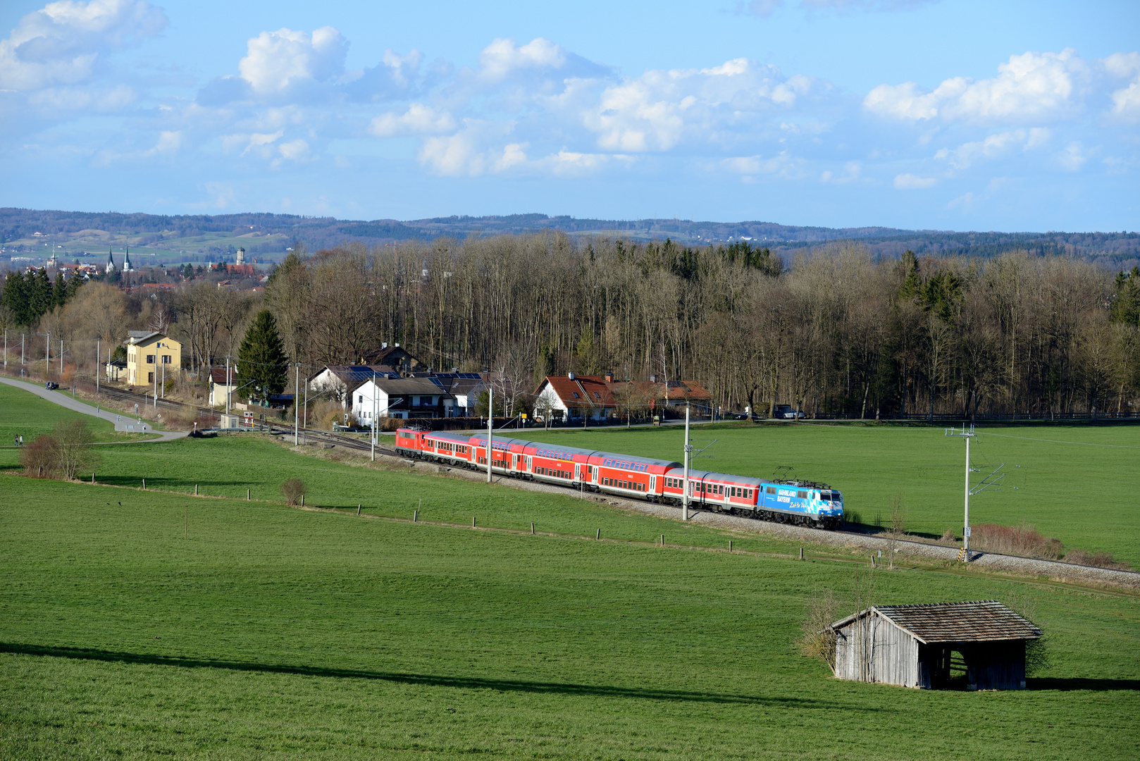 111 017 "Bahnland Bayern" Polling