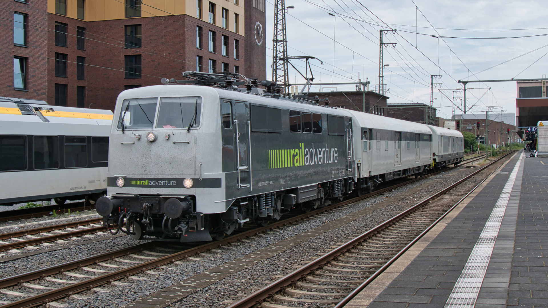 111 029 im Düsseldorfer Hauptbahnhof