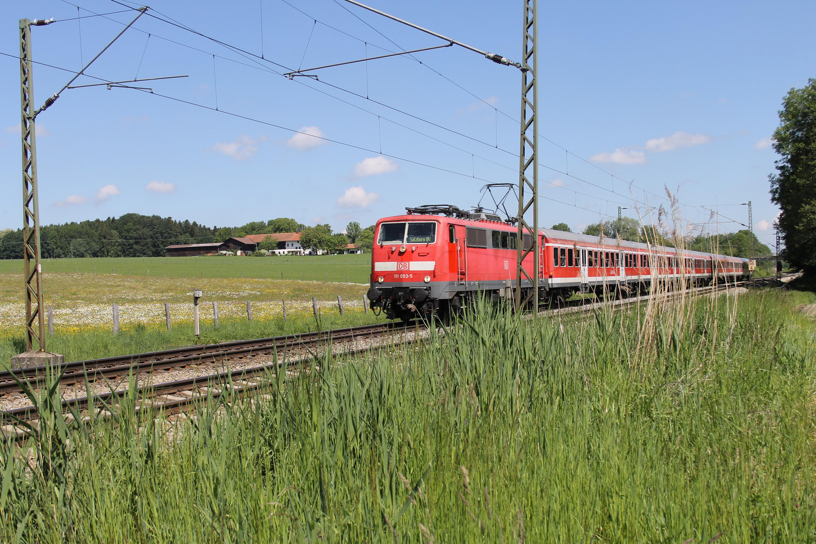 111 053-5 bei Vogl/Bayern