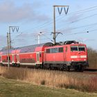 111-174-9 unterwegs von Emden nach Leer 09-03-2015