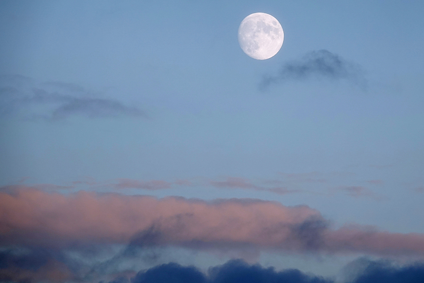 11.12.2023 - der Mond ist aufgegangen