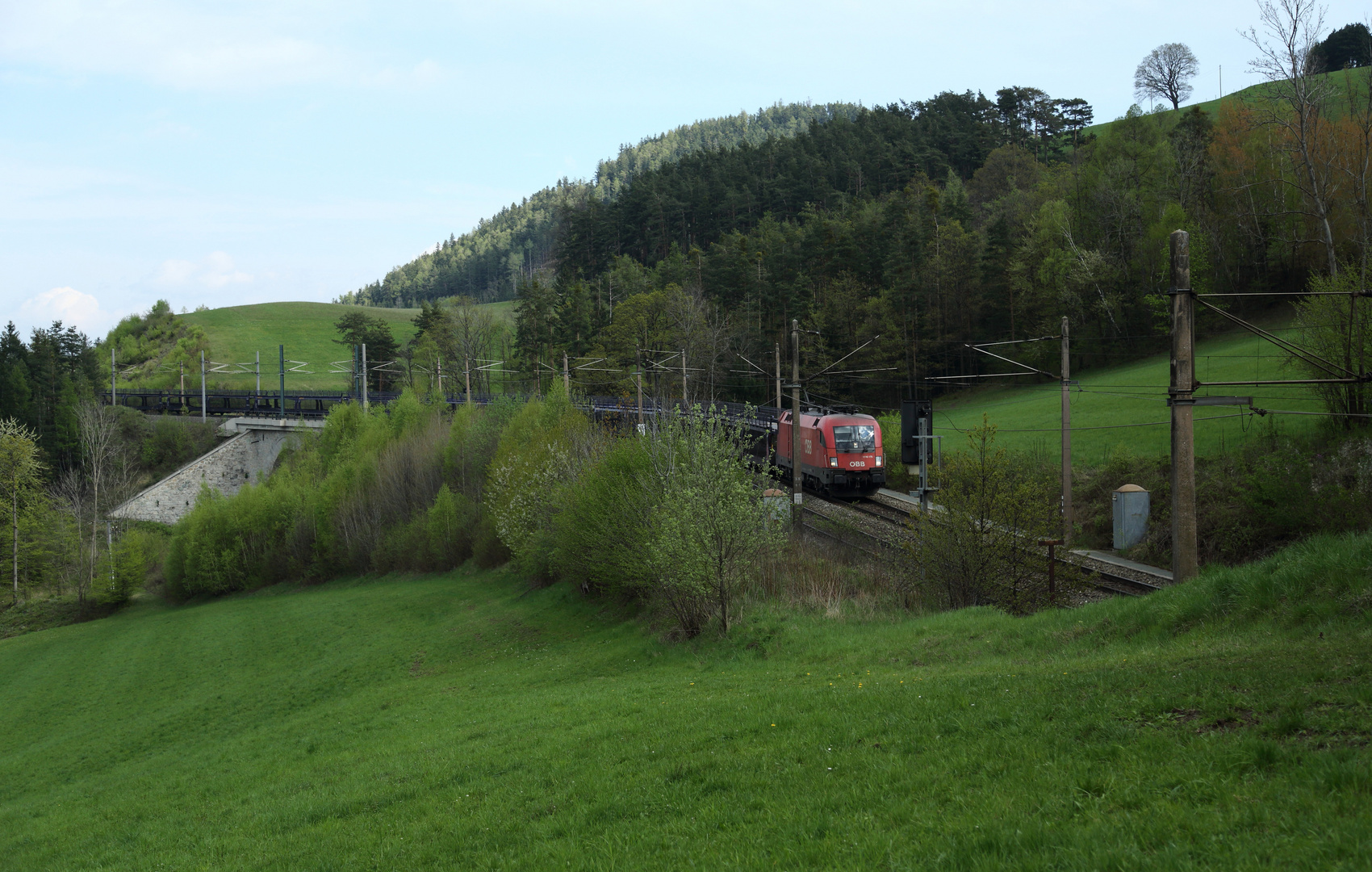 '1116 175 vor dem Steinbauertunnel...'