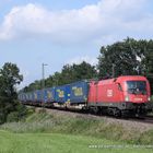 1116 268-4 (ÖBB) mit einem Sattelaufliegerzug