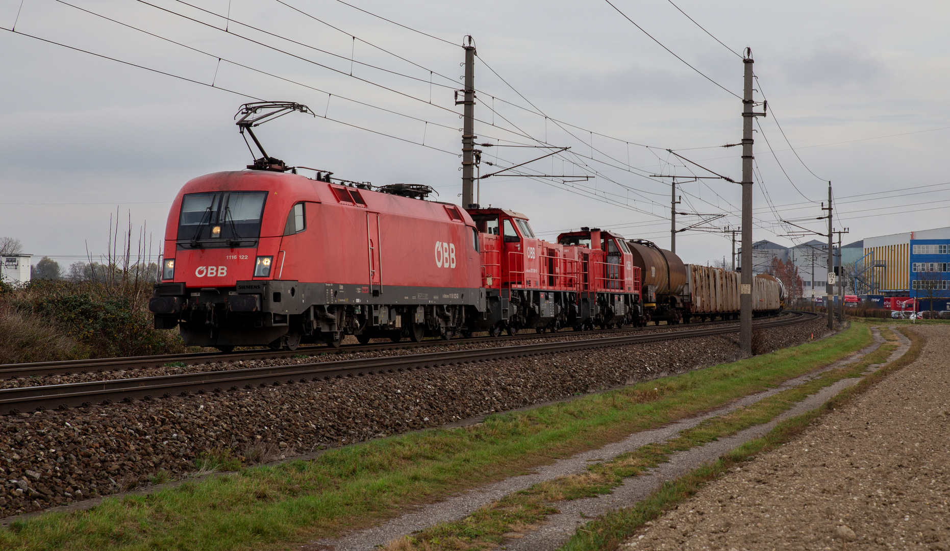 1116 ÖBB Taurus mit zwei....