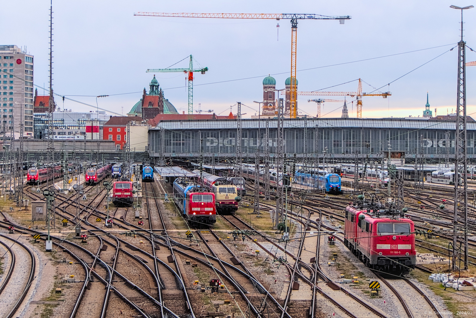 111er Stelldichein im Hbf München