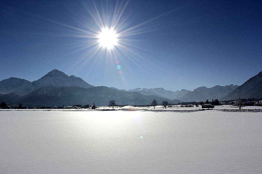 1.1.2015 - Winter- wie er nur selten ist - Lechaschau / Tirol II