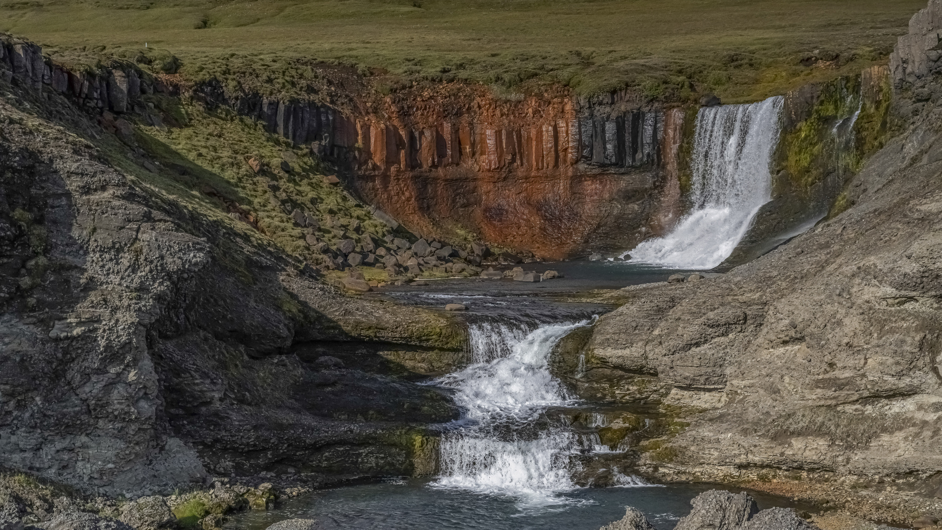 1128 Fallstufen des Slæðufoss