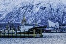 Tromsö im Winter mit der Eismeerkathedrale by magsos 