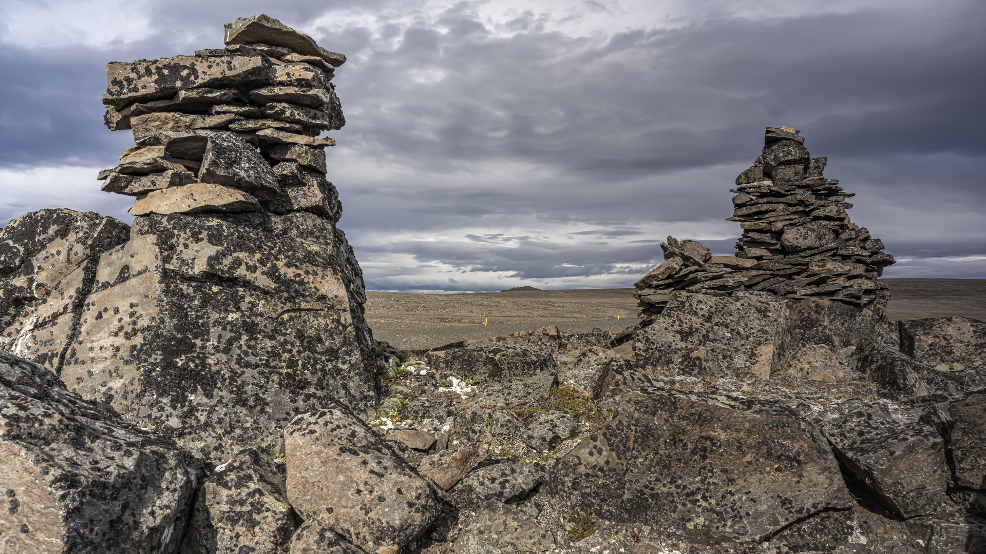 1146 Blick zum Fremri-Kárahnjúkavirkjun