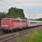 115 350-1 am 23.08.17 mit Pbz 2451 in Nordbögge