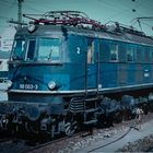 118 003-3: Während einer Bremsprobe im Hbf München