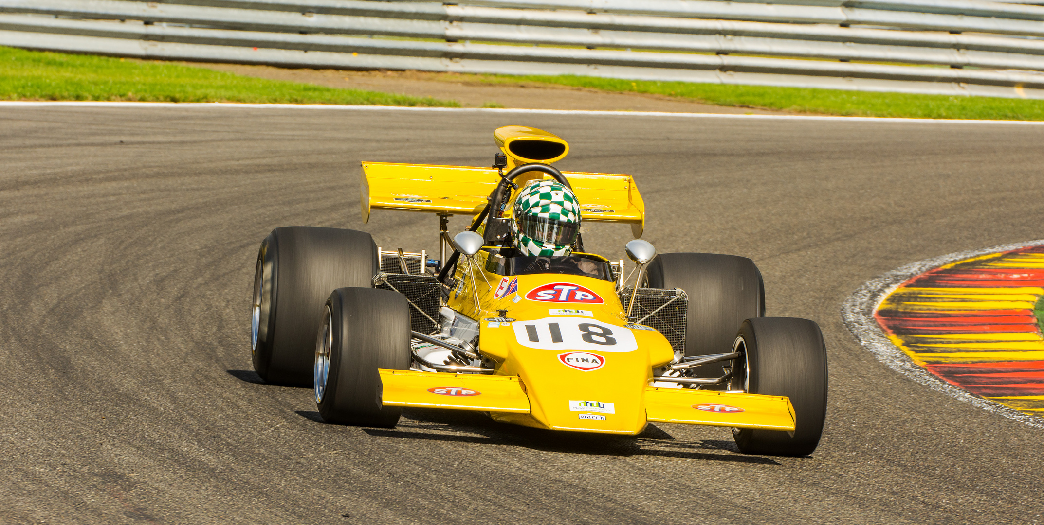 # 118 March 721 G Wrigley Matthew (GB) (FIA Masters Historic Formula One Championship)