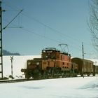 1189.02 - das einzige rote Krokodil der ÖBB mit einem Güterzug