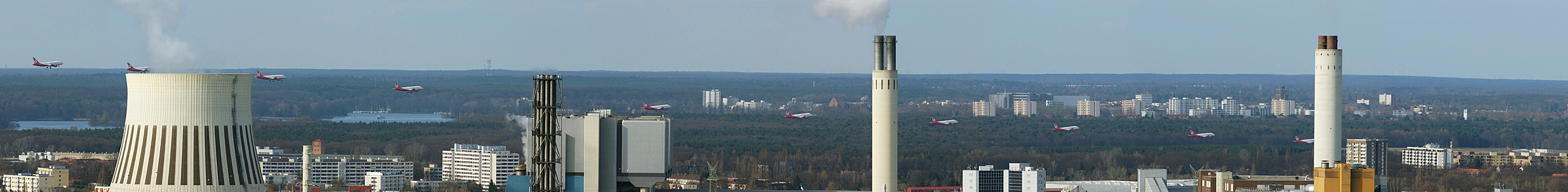 11x Landeanflug auf Tegel