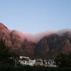 12 Aposteln, Tafelberg Südafrika mit rosa Tischtuch