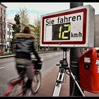 12 km/h und weg...