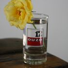 12 OUZO TSANTALI MIT DER ROSE MEINES VATERS !