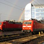 120 123 und 120 133 in München Hbf