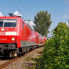 120 132 mit FbZ 2460 bei Bad Canstatt