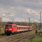 12.04.16 111 216 mit RE Durchfahrt Eggolsheim groß