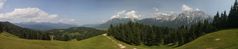 12.07.2013 - Aussicht auf Karwendel, Wettersteingebirge