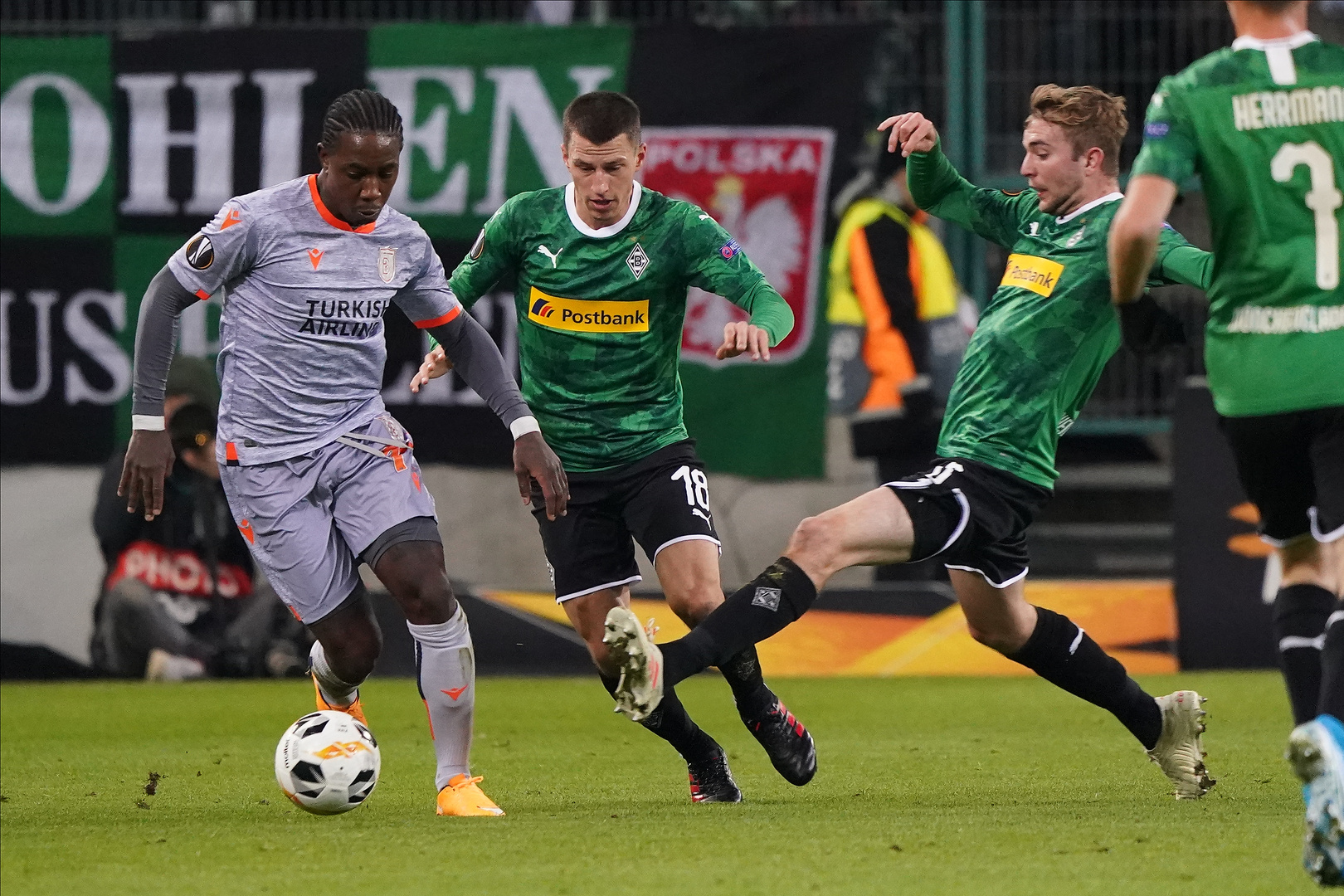 12.12.2019, UEFA  EL, Borussia Mönchengladbach (GER) vs. Istanbul Basaksehir FK (TUR)