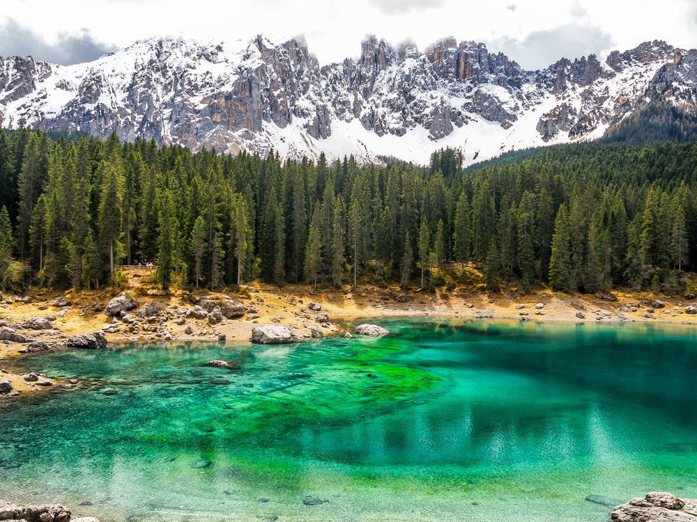 Karersee, Südtirol von Oliver Heinl