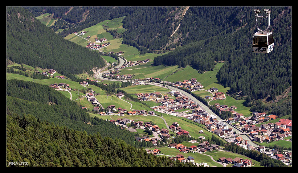 (124) Blick auf Sölden