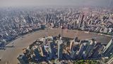 Shanghai Tower -Shanghai at 552 m von Fotografie Fedler