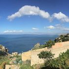 12.5. Die Aussicht von unserem B and B in Scopello