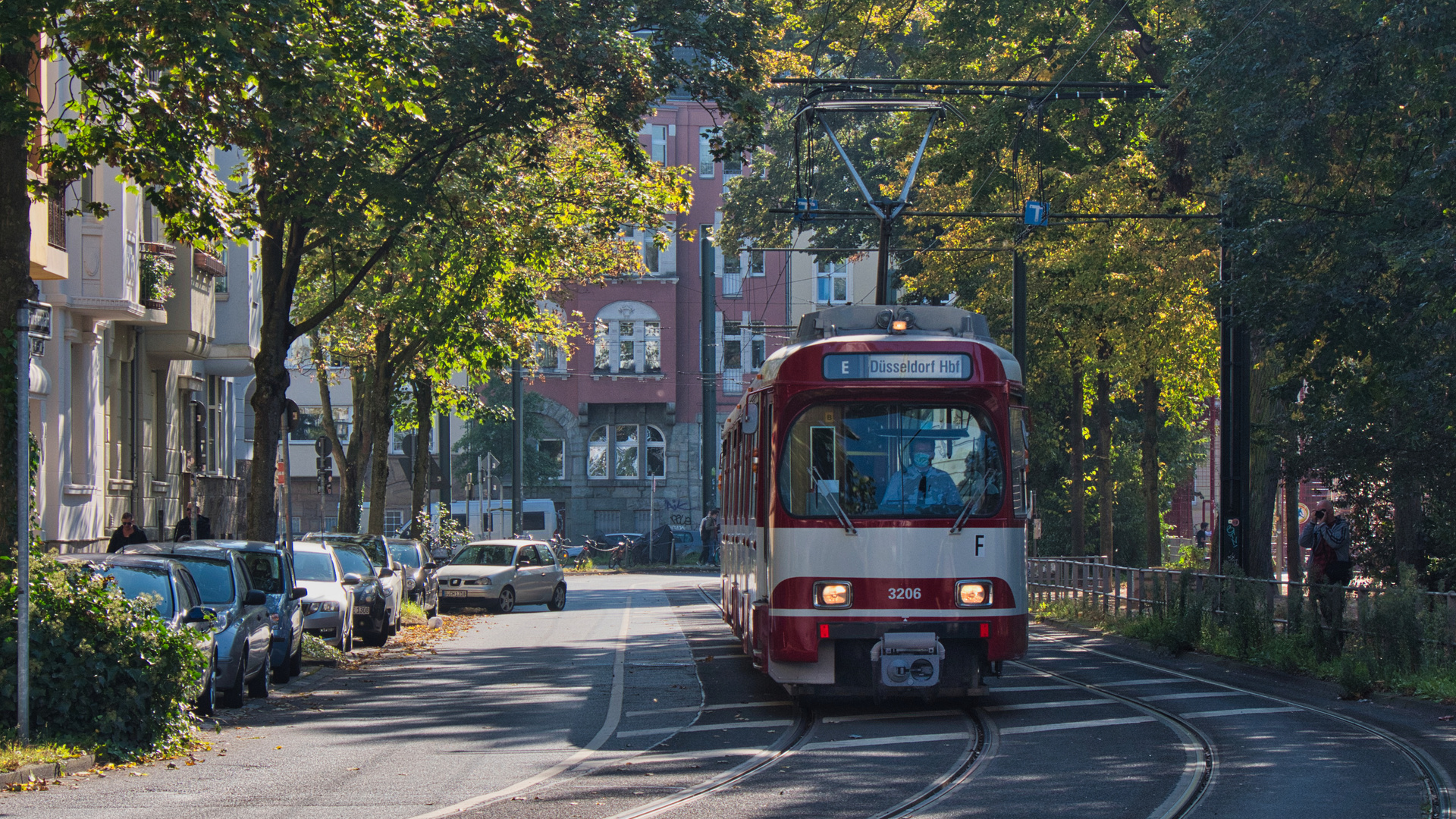 125 Jahre Rheinbahn - Pendeldienst