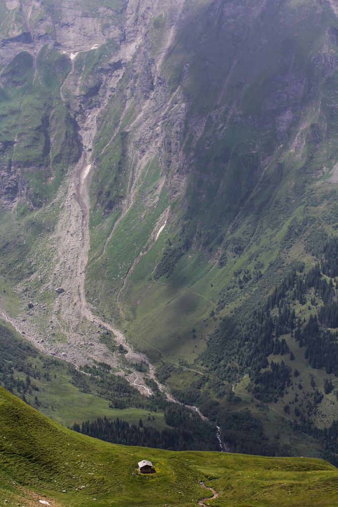 einsame Hütte von Antipasti 