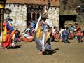 Tempelfest in Bhutan von Fotosüchtig